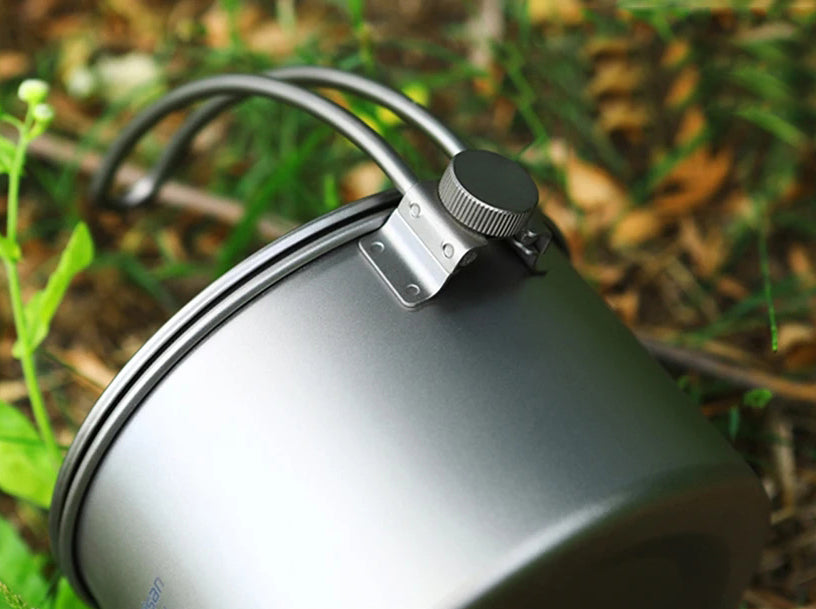 titanium camping outdoor kettle